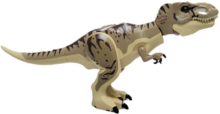 Tyrannosaurus Rex Dinosaur LEGO® Animals LEGO® Tan with Scars trex11 Like New