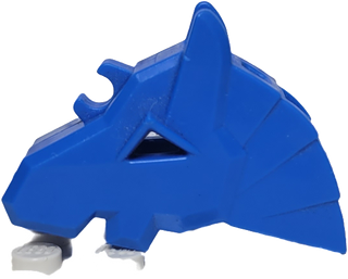 Horse Battle Helmet, Angular 48492 LEGO® Animals LEGO® Blue