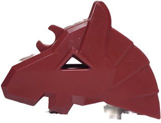 Horse Battle Helmet, Angular 48492 LEGO® Animals LEGO® Dark Red