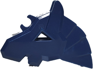 Horse Battle Helmet, Angular 48492 LEGO® Animals LEGO® Dark Blue