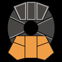 Shoulder Cloth Commander Style- CAC Custom Body Wear Clone Army Customs Orange