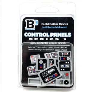 B3 Customs Control Panel Pack (Series 1) Custom LEGO Parts B3 Customs