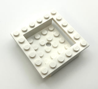 Cockpit 6x6x1 1/3 Cabin Base, Part# 4597 Part LEGO® White
