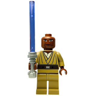 Mace Windu, sw0220 Minifigure LEGO® Like New with Lightsaber