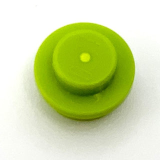 Plate Round 1x1, Part# 4073 Part LEGO® Lime
