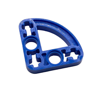 Technic, Liftarm, Modified L-Shape Quarter Ellipse Thin 3x3, Part# 32249 Part LEGO® Blue