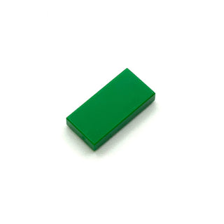 Tile 1x2, Part# 3069 Part LEGO® Green 1 Part
