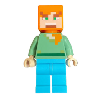 Alex - Medium Azure Legs, Angry, min197 Minifigure LEGO®