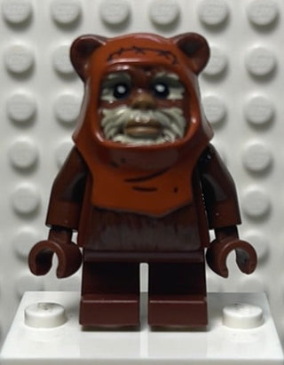 Wicket (Ewok) Hood with Wrinkles - sw1218 Minifigure LEGO®