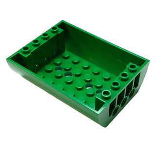 Slope Curved 6x8x2 Inverted Double, Part# 45410 Part LEGO® Green