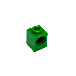 Technic, Brick 1x1 with Hole, Part# 6541 Part LEGO® Green