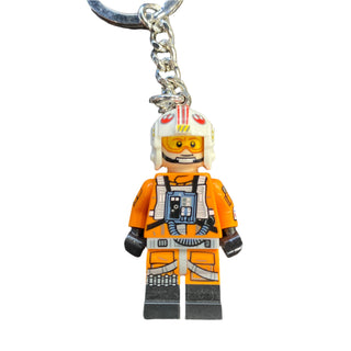 Luke Skywalker (Pilot Suit, Printed Arms) Key Chain, 6476303 Keychain LEGO®