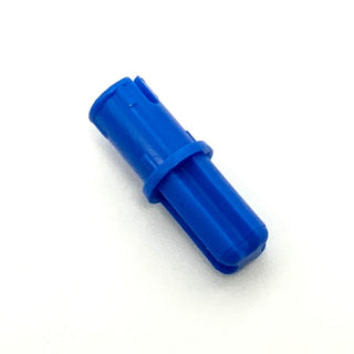Technic Axle 1L with Pin with Friction Ridges, Part# 43093 Part LEGO® Blue