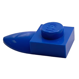 Plate, Modified 1x1 with Tooth Horizontal, Part# 49668 Part LEGO® Blue