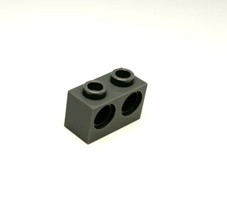 Technic, Brick 1x2 with Holes, Part# 32000 Part LEGO® Dark Bluish Gray  