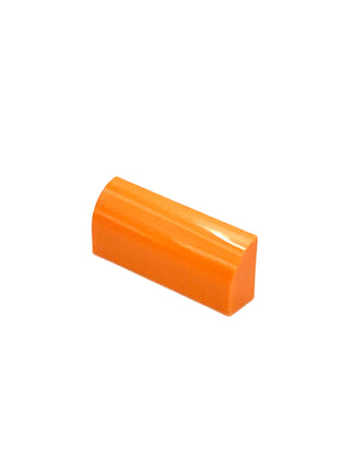 Slope, Curved 1 x 4 x 1 1/3, Part# 6191 Part LEGO® Orange