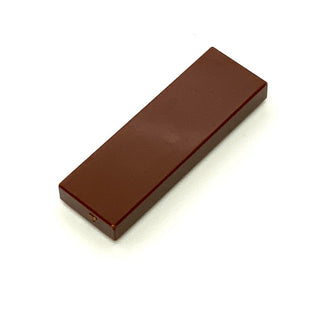 Tile 1x3, Part# 63864 Part LEGO® Reddish Brown 1 Part