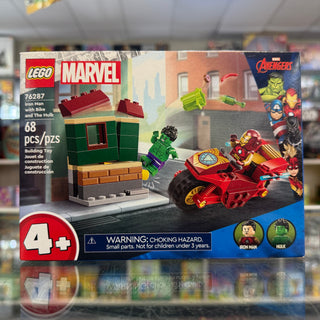 Iron Man with Bike and The Hulk - 76287 Building Kit LEGO®