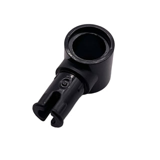 Technic, Pin with Friction Ridges and Pin Hole, Part# 15100 Part LEGO® Black