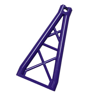 Support 1x6x10 Girder Triangular, Part# 64449 Part LEGO® Dark Purple