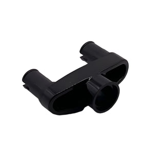 Technic, Pin Connector 3L with 2 Pins and Center Hole, Part# 15461 Part LEGO® Black