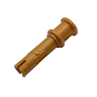 Technic, Pin 3L with Friction Ridges and Stop Bush, Part# 32054 Part LEGO® Pearl Gold
