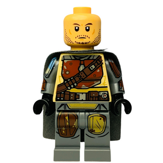 Din Djarin - Brown Durasteel Armor, sw1242 (with Arm Printing, Detailed Helmet) Minifigure LEGO®