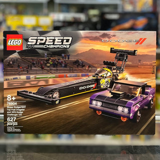 Mopar Dodge//SRT Top Fuel Dragster and 1970 Dodge Challenger T/A, 76904 Building Kit LEGO®