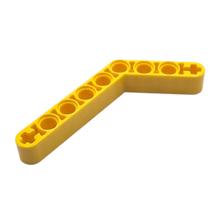Technic, Liftarm, Modified Bent Thick 1x9 (6-4), Part# 6629 Part LEGO® Yellow