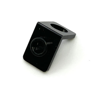 Minifigure Neck Bracket with back Stud (Thin Back wall), Part# 42446 Part LEGO® Black