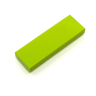 Tile 1x3, Part# 63864 Part LEGO® Lime 1 Part