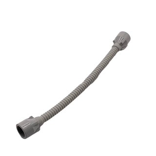 Hose, Flexible 8.5L with (Same Color) Tabbed Ends, Part# 73590c02a Part LEGO® Light Gray Very Good