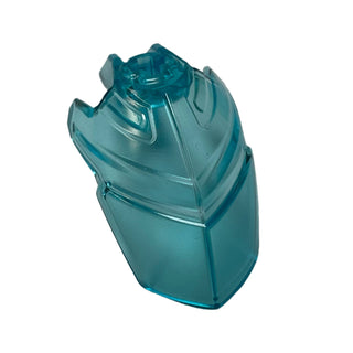 Hero Factory Helmet Visor with Clip, Part# 11269 Part LEGO® Trans-Light Blue