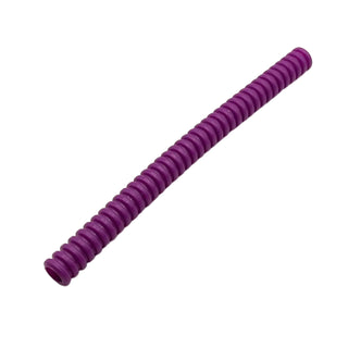 Hose, Ribbed 7mm D. 12L / 9.6 cm, Part# 78c12 Part LEGO® Purple