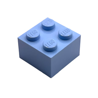 Brick 2x2, RARE Non-Production Colors, Part# 3003 Part LEGO® Bright Light Blue