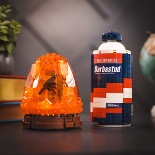 DNA Container (Shaving Cream Can) Replica POS ONLY Building Kit Bricker Builds