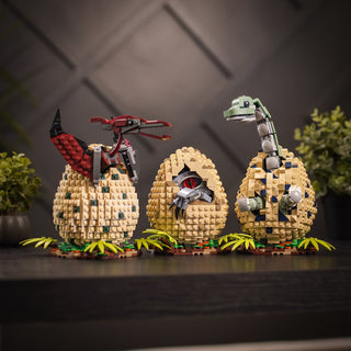 Dinosaur Eggs Wave's 1 & 2 Building Kit Bricker Builds