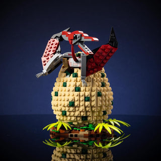 Dinosaur Eggs Wave's 1 & 2 Building Kit Bricker Builds Pterodactyl Bricks & Instructions