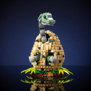 Dinosaur Eggs Wave's 1 & 2 Building Kit Bricker Builds Brachiosaurus Bricks & Instructions
