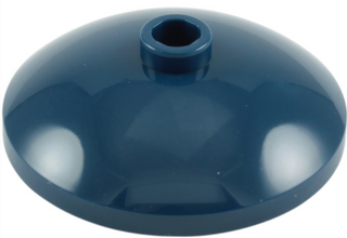 Dish 3x3 Inverted, Part# 43898 Part LEGO® Dark Blue