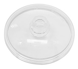 Dish 3x3 Inverted, Part# 43898 Part LEGO® Trans-Clear  
