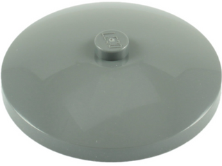 Dish 4x4 Inverted with Solid Stud, Part# 3960 Part LEGO® Dark Bluish Gray 1 Part