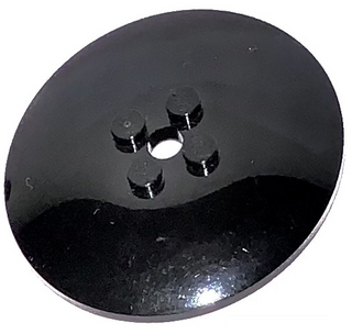 Dish 6x6 Inverted with Solid Studs, Part# 44375b Part LEGO® Black 1 Part