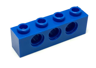 Technic, Brick 1x4 with Holes, Part# 3701 Part LEGO® Blue  