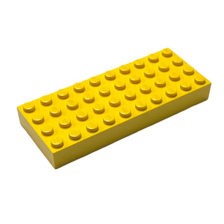 Brick 4x10, Part# 6212 Part LEGO® Yellow Very Good