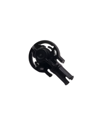 Technic Rotation Joint Ball Loop with 2 Perpendicular Pins with Friction, Part# 47455 Part LEGO® Black