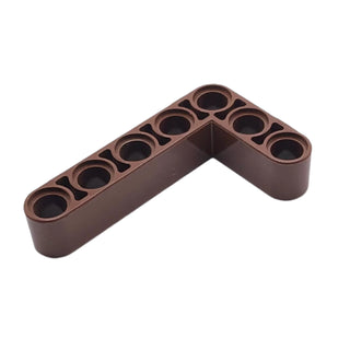 Technic, Liftarm, Modified Bent Thick L-Shape 3x5, Part# 32526 Part LEGO® Brown