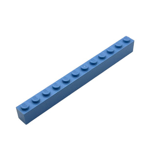 Brick 1x12, Part# 6112 Part LEGO® Medium Blue 1 Part
