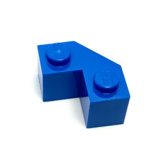 Brick, Modified Facet 2x2, Part# 87620 Part LEGO® Blue