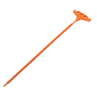 Rip Cord 5x23 Round, Flat Handle Edge, Part# 11126 Part LEGO® Orange Very Good